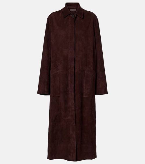 Suede coat