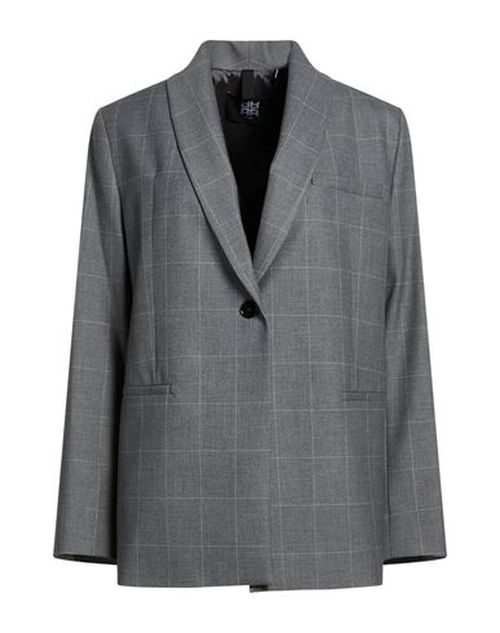 Woman Blazer Grey Size 14 Polyester, Viscose, Elastane