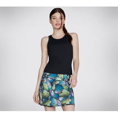 Skechers Performance Go Walk Shelf Bra Tank Nylon Women's Black Tank Top