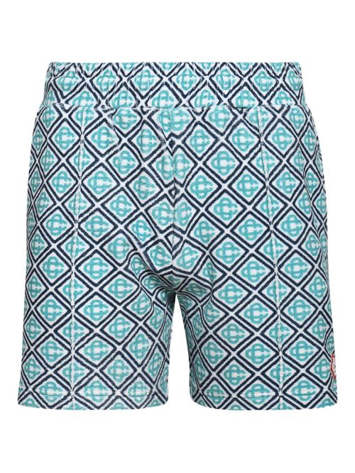 Casablanca towelling shorts - Blue
