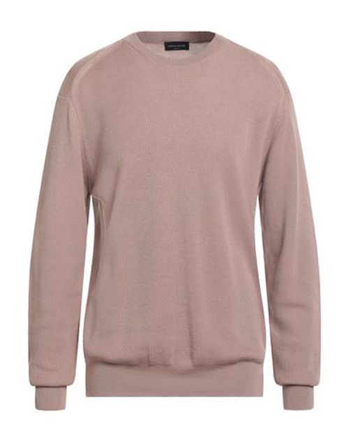 Man Sweater Light brown Size 42 Merino Wool