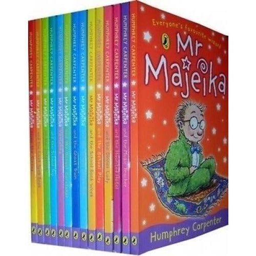 temu TEMU Mr Majeika Collection 14 Books Set mr Majeika, The School Trip, Mr Majeika And The Lost Spell Book, The Ghost Train, The Dinner Lady & More