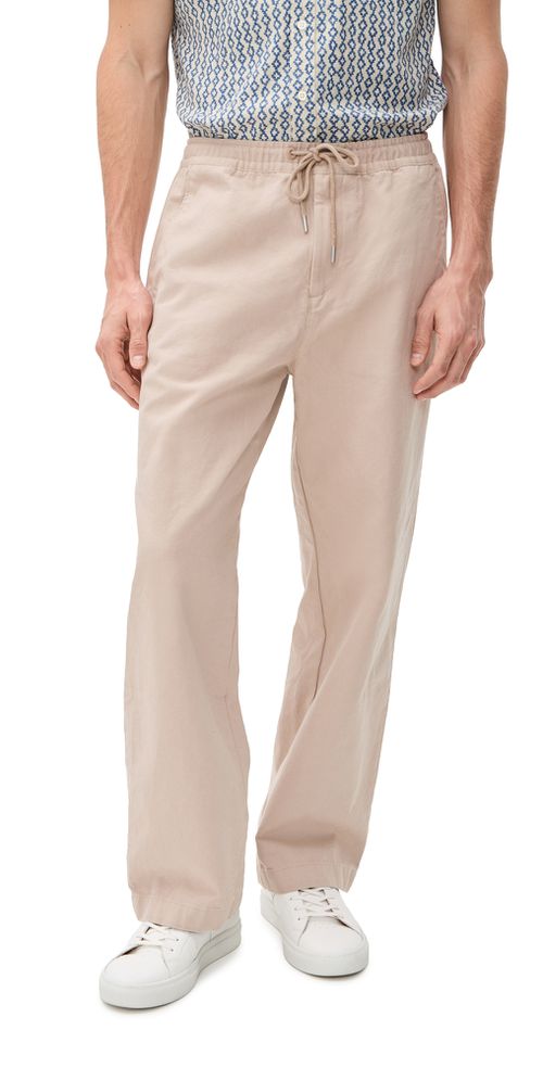 Panama Twill Trousers Sand
