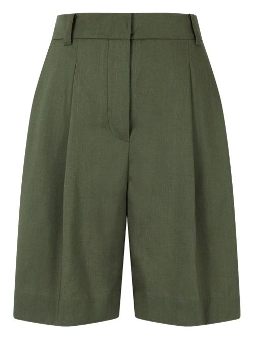 Pleated shorts - Green
