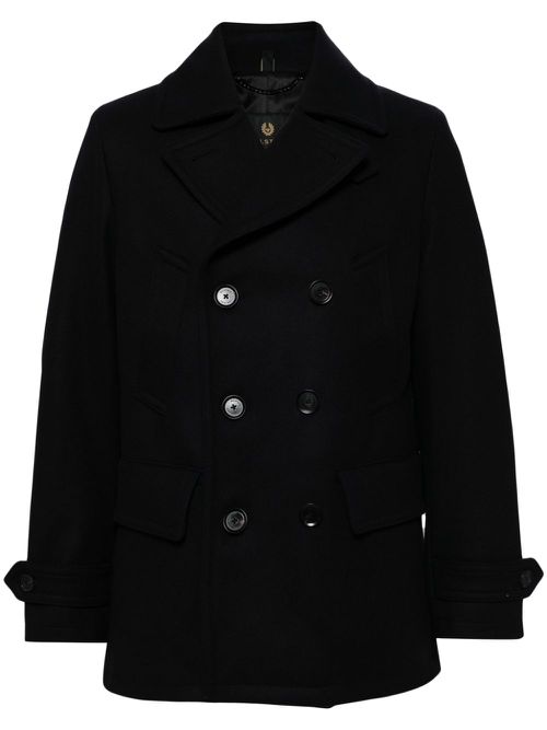 Double-breasted coat - Blue