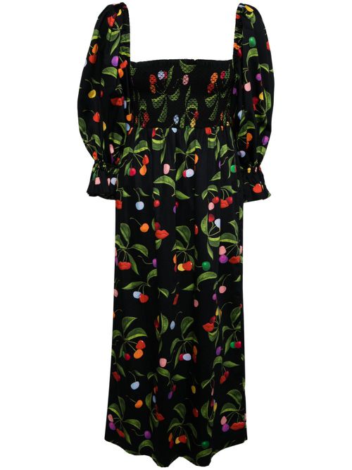 Ld Viona midi dress - Black