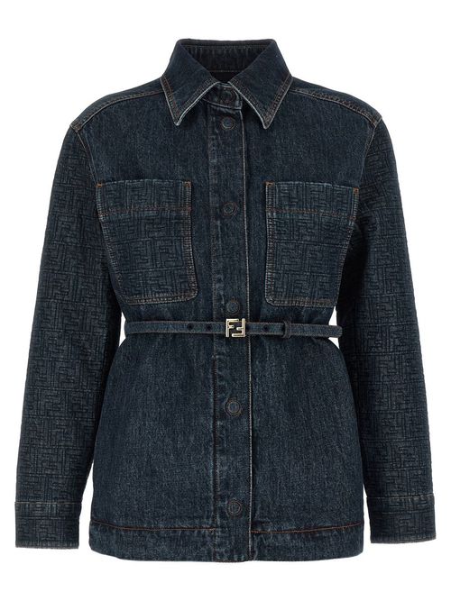 'Ff' Denim Jacket