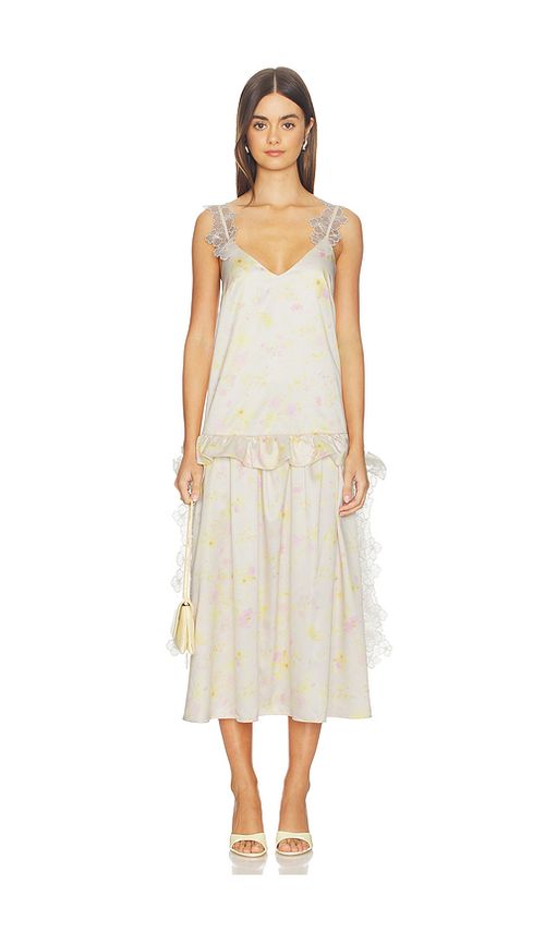 KIKA VARGAS Rashida Dress in Yellow. 6. Also