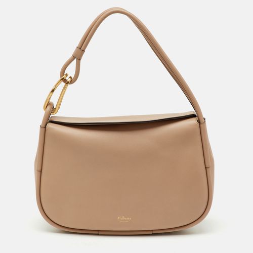 Mulberry Beige Leather Link Shoulder Bag