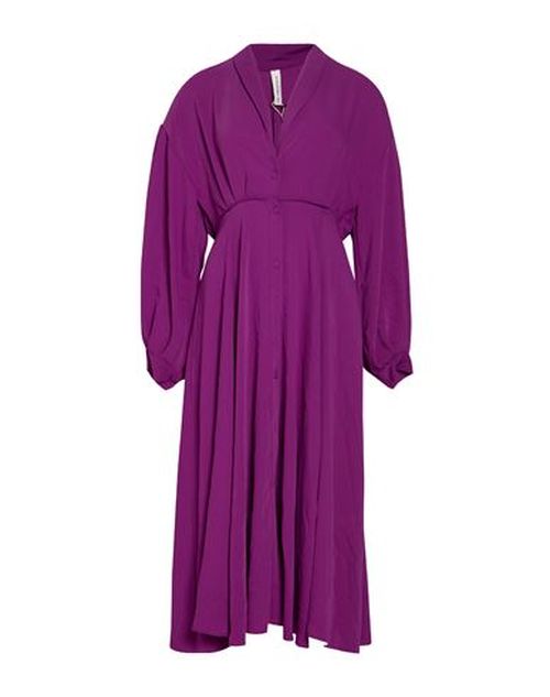 Woman Maxi dress Mauve Size M Recycled polyester, Polyester