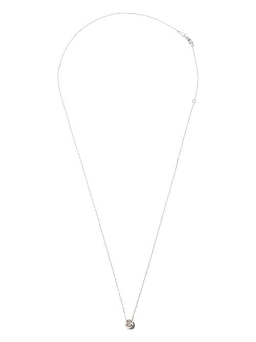 Sterling silver Entrelacs pendant