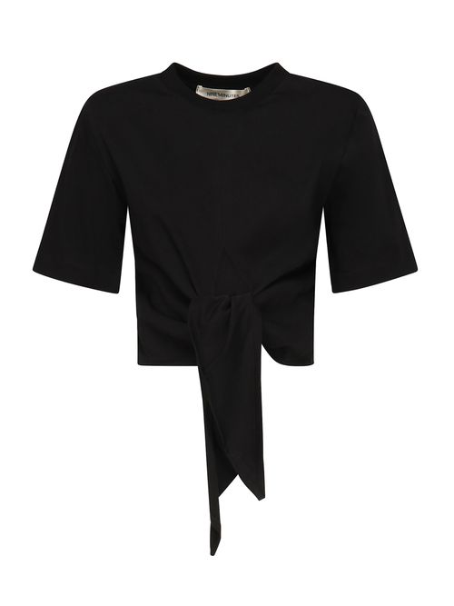 Cropped Cotton T-shirt