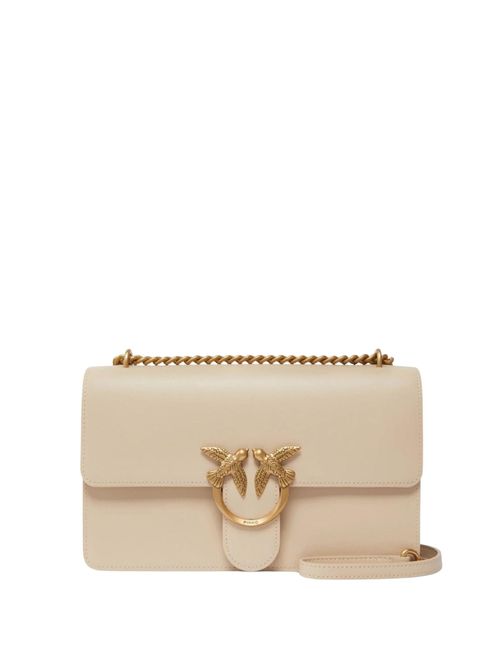 PINKO Borsa a mano 'Pinko Sacs à main Love One Classic Dc Vitello Se Beige' beige