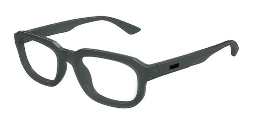 Puma PU0466O 004 Men's Eyeglasses Grey Size 52 - Blue Light Block Available