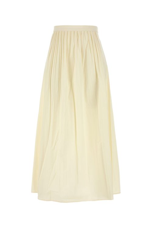 AMOTEA Cream cotton Charlie skirt