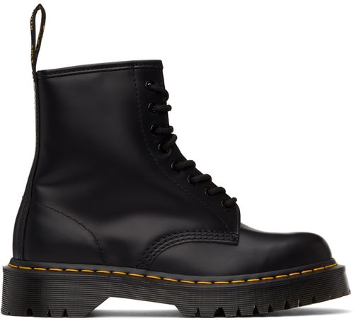 Black 1460 Becks Boots