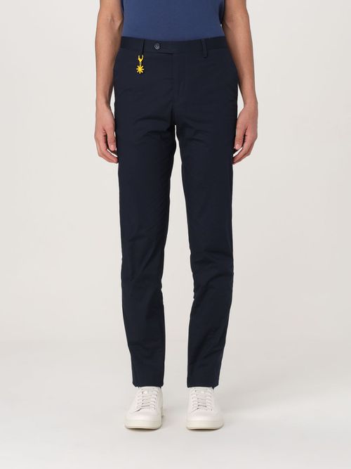 Pants Men color Blue