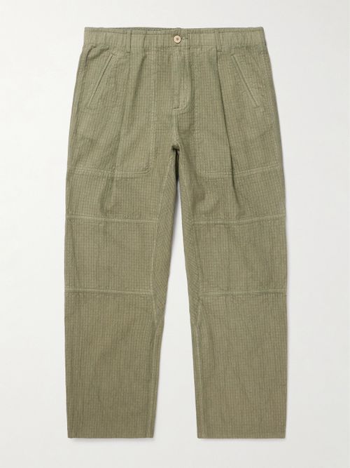 Assembly Straight-Leg Cotton-Blend Ripstop Trousers