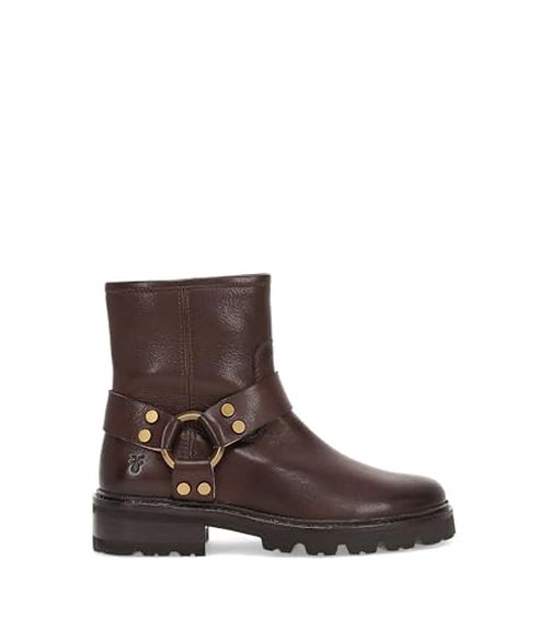 Frye Olivia Harness Short Boots for Women - Soft Leather & Suede