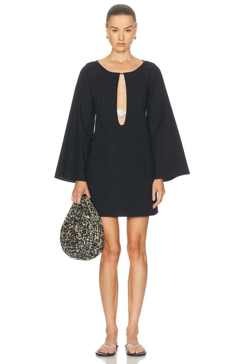Marlies Grace Ocean Mini Dress in Black - Black. S also in