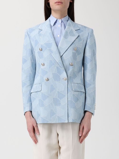 Jacket Woman color Sky Blue