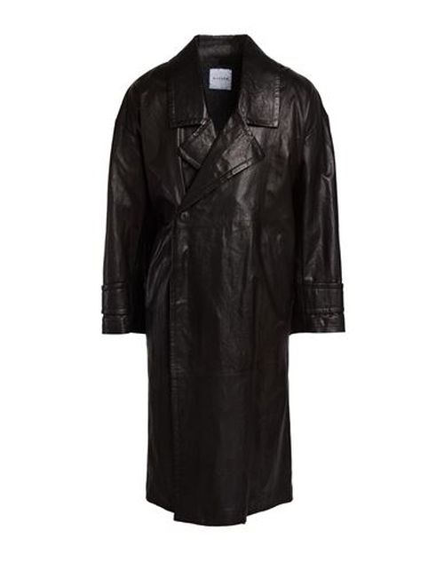 Marsēm Man Coat Black Size 40 Leather