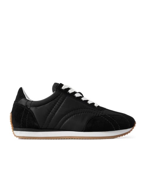 Totême Quilted Lace-Up Sneakers