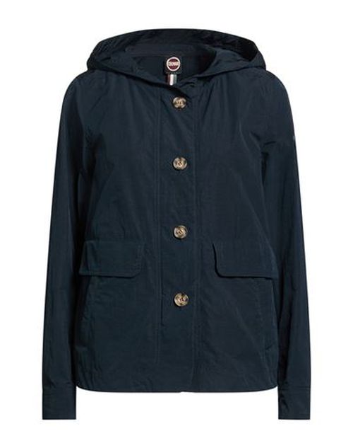 Woman Jacket Navy Size 2 Polyester, Cotton, Polyamide