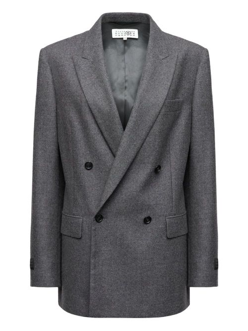 Virgin-wool blazer - Grey