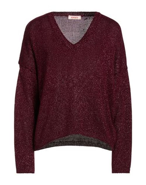 Woman Sweater Garnet Size ONESIZE Viscose, Polyester