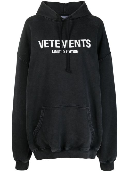 Limited Edition Logo Hoodie in Black