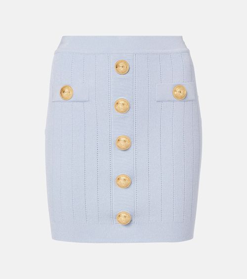 Knitted miniskirt