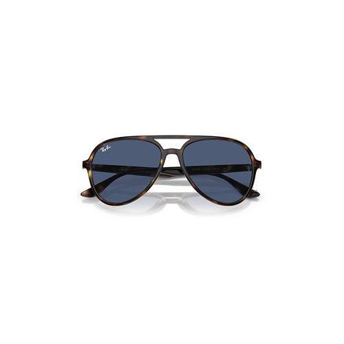 Ray-Ban Rb4376 Sunglasses Havana Frame Blue Lense