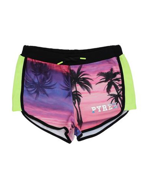 Pyrex Kid Girl Shorts & Bermuda Shorts Black Size 16 Polyester, Cotton
