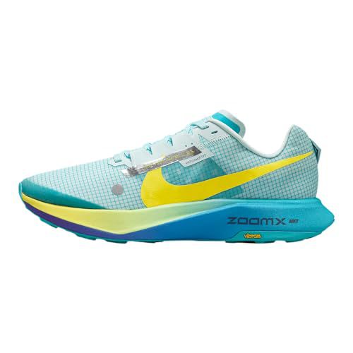 Nike Ultrafly Men's Trail Racing Shoes (DX1978-301, Dusty Cactus/Glacier Blue/Field Purple/Opti Yellow)