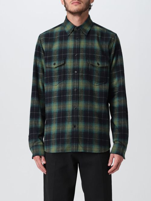 Shirt Men color Green