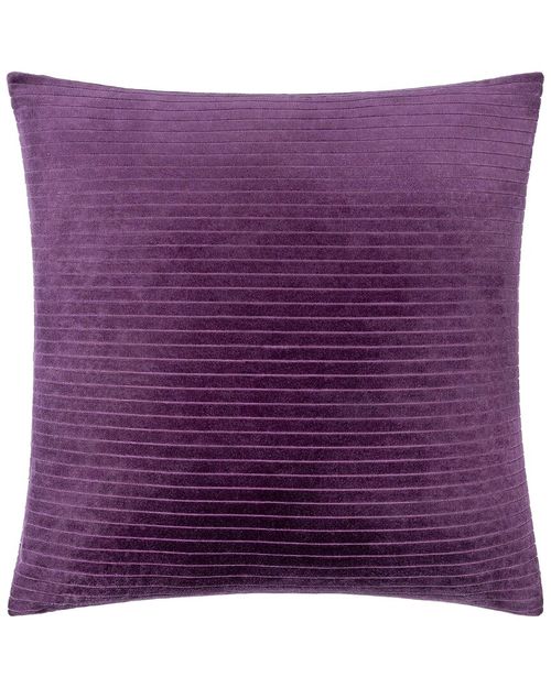 Surya Cotton Velvet Stripes Accent Pillow