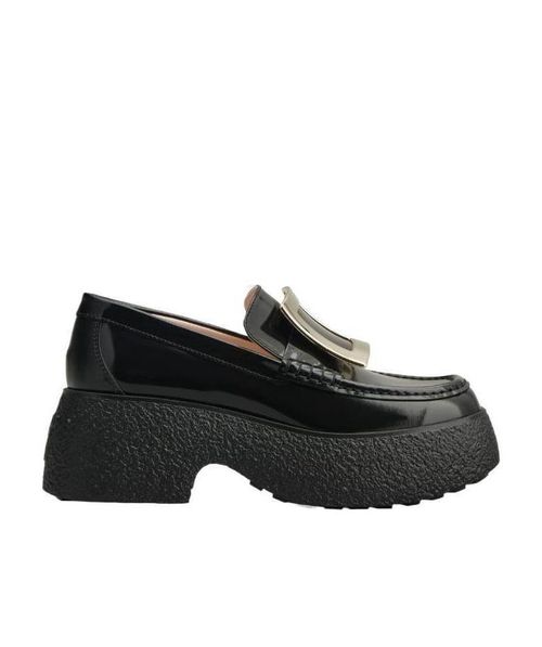 Viv' Rangers metal buckle loafers