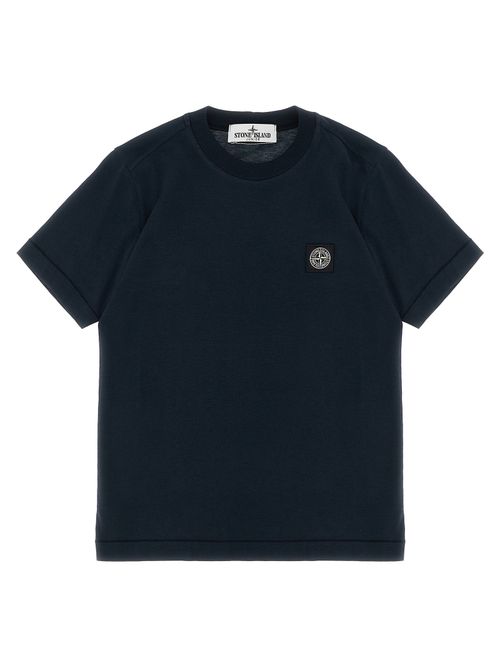 Logo Patch T-Shirt — Navy