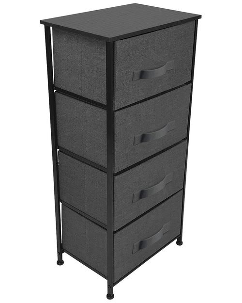 Nightstand Chest With 4 Drawers