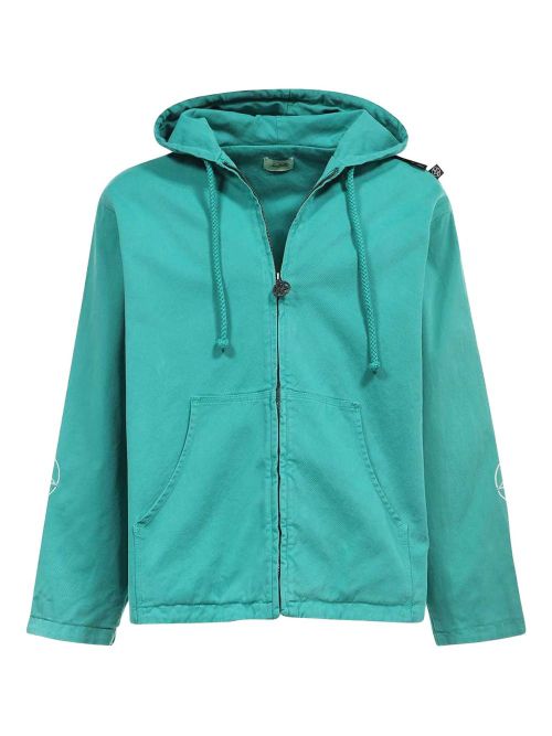 Isabella 1985 cotton hooded jacket - Green