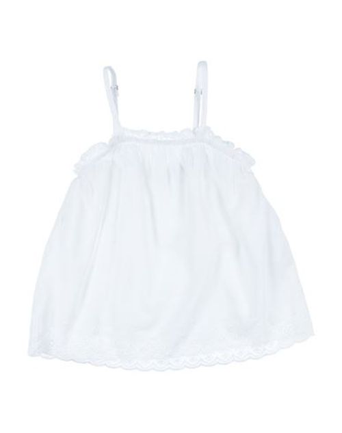Name It Kid Girl Top White Size 11 Cotton