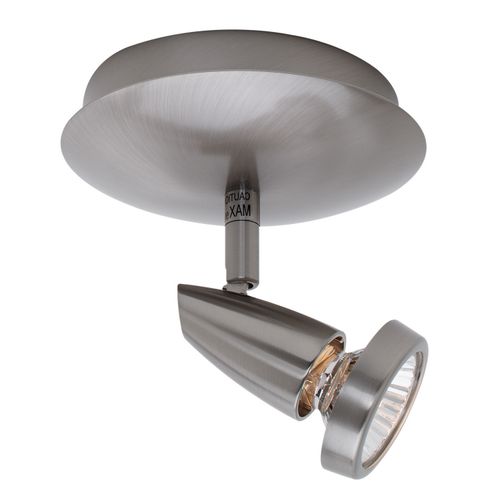 Access Lighting Mirage 6" Swivel Spot in Brushed Stee