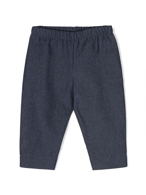Leo elasticated-waist trousers - Blue