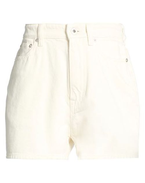 Woman Denim shorts Off white Size 25 Cotton