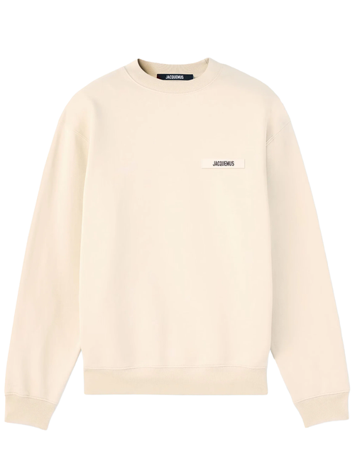 Jacquemus Le Gros Grain Sweatshirt in Beige - Beige