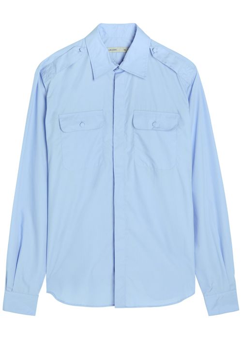 Military Cotton-poplin Shirt