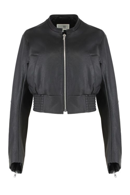 Eco-Leather Bomber