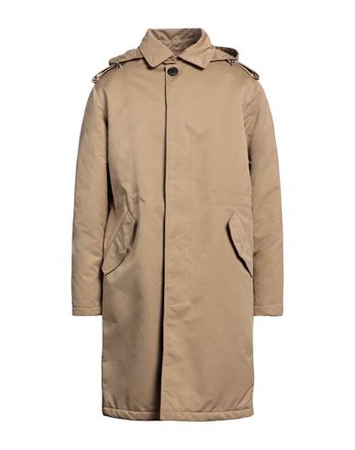 Paltò Man Overcoat & Trench Coat Camel Size 36 Polyester, Polyamide