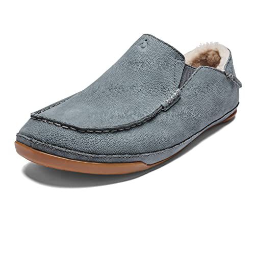 OLUKAI Kipuka Hulu Men's Leather Slippers